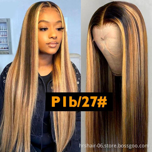 40 inch wig piano color 13*4 13*1 4*4swiss lace wig wholesale wigs 100% human hair Raw Virgin Cuticle Aligned Wholesale price
